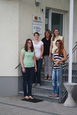 Team von der Praxis für Ergotherapie Verena Mühlenz